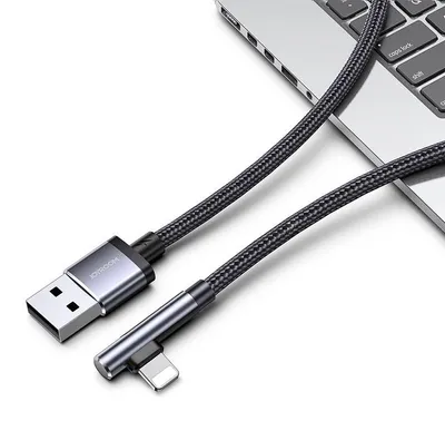 Obrázok produktu pre Joyroom S-1230N4 Nabíjací adaptér USB na 8-pinový kábel 3A 1,2M čierny / zelený