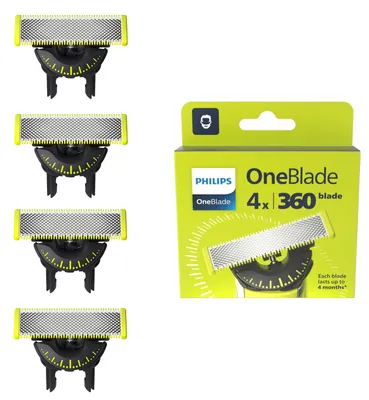 Produktbild von Philips OneBlade Original 360-Klingen, passend für alle OneBlade und Pro Modelle