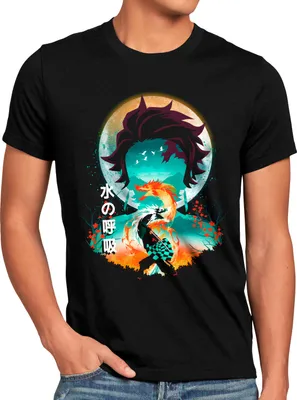 Produktbild von style3 Hero Tanjiro Herren T-Shirt anime japan manga