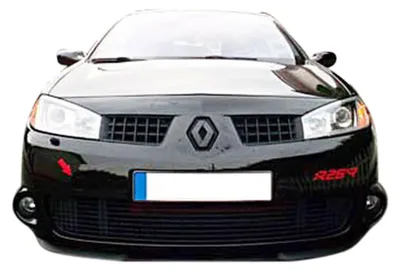 Cup Spoiler Lippe Spoilerlippe Frontspoiler Stoßstange für Renault Megane 1 – Produktansicht 2