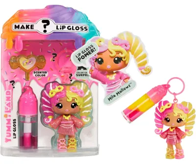 Immagine prodotto di MGA Entertainment Yummiland Mystery Lip Gloss Doll - Mila Mallows, Figura, Femmina, 4 anni, Bambino/Ragazza, Multicolore