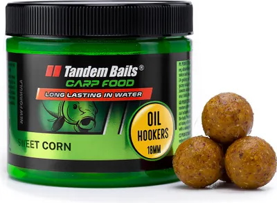 Produktbild von Tandem Baits Carp Food Perfection Oil Hookers, Karpfenfutter, Karpfen Angeln, Köder zum Große-Fische-Angeln, Karpfenzubehör für Profis & Hobby-Angler, Angelfutter