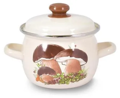 Produktbild von BUCKLY POT "MUSHROOMS" Mit Deckel 2,5 L, SMALT