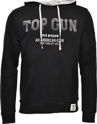 Produktbild von Top Gun Hoodie TG20213008 Herren black S