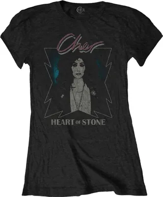 Produktbild von Cher - T-Shirt für Damen RO9966 (L) (Schwarz)