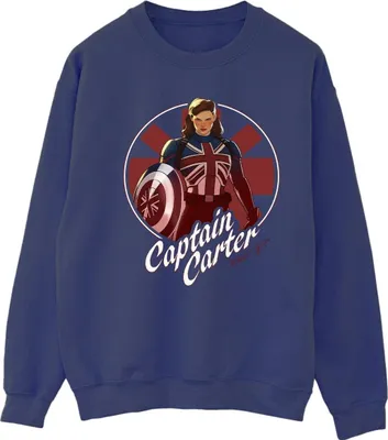 Produktbild von Marvel - "What If" Sweatshirt für Damen BI31368 (L) (Marineblau)