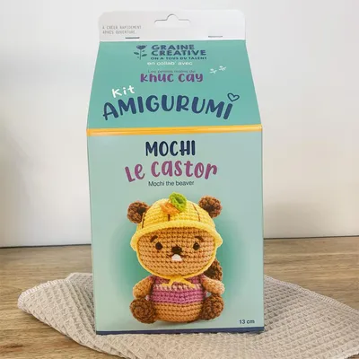 Image de Kit Minigurumi Castor - Graine Creative