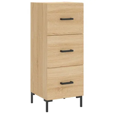Produktbild von Sideboard Sonoma-Eiche 34,5x34x90 cm Holzwerkstoff