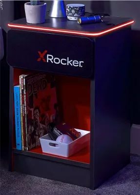 Immagine prodotto di X Rocker 2022026 Comodino e comodino 1 cassetto/i nero/i