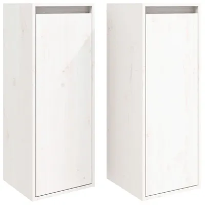 Zdjęcie produktu dla VidaXL 813498, Sosna, Biały, 300 mm, 300 mm, 800 mm, 2 szt.