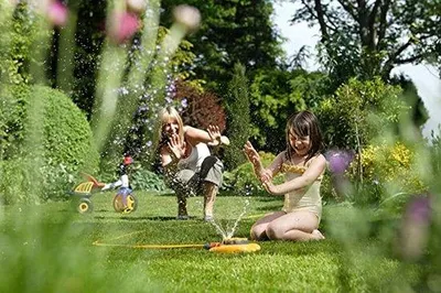 Produktbild von Famanu Rotationssprinkler für den Garten - Bewässerungssystem