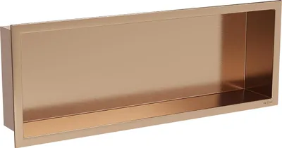 Obrázek produktu pro Mexen X-Wall-R nástěnná polička s límcem 60 x 20 cm, kartáčovaná měď - 19C0602010
