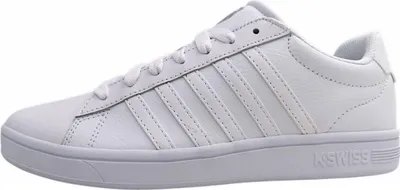 Productafbeelding van K-Swiss Court Tiebreak II Herrenschuhe sportlicher Schnürer Weiß Freizeit