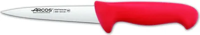 Immagine prodotto di Coltello da macellaio Arcos colore - Prof 293022 acciaio inox nitrum e mango lama ergonomica in polipropilene rosso e lama da 15 cm, vetrinetta