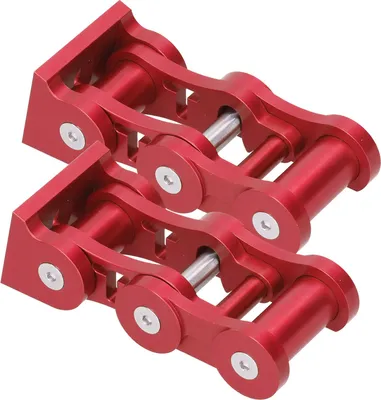 Imagen del producto de Kit de bloqueo del capó, bloqueo para capó, compatible con Jeep JK de 2 puertas Unlimited 4x4, modelos 2007-2017 (rojo)
