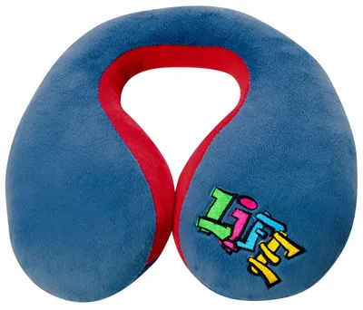 Immagine prodotto di WALSER neck roll Graffiti, supporto cervicale per bambini, cuscino da viaggio per auto, cuscino cervicale a U da viaggio, cuscino di supporto cervicale, cuscino cervicale blu
