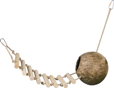 Produktbild von Nobby Kokosnuss-Haus mit Leiter 65 cm