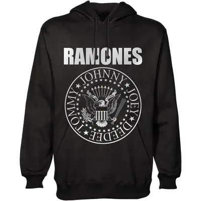 Produktbild von Ramones - Presidential Seal Uni Small Hoodie - Schwarz