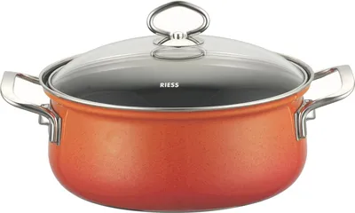 Obrázek produktu pro Riess Nouvelle Corall Kastrol se skleněnou poklicí Ø16cm 1 litr