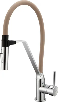 Produktbild von BADLAND Küchenarmatur Wasserhahn TERRA Küchenmischer für mit Magnetgriff Küche in Beige