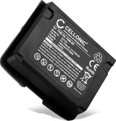 Produktbild von CELLONIC 1x Akku für Funkgerät Kompatibel mit Yaesu VX-5, VX-5E, VX-5R, FNB-58 - (1400mAh, 7.4V)