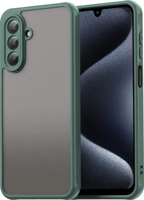 Produktbild von Handyhülle für Samsung Galaxy A17 Matt Stoßfest Schutzhülle Grün