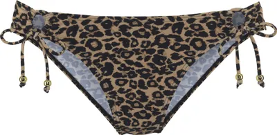 Produktbild von VIVANCE Bikini-Hose Thora schwarz nougat bedruckt Größe 38