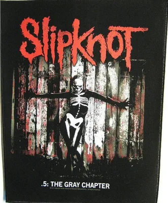 Obrázek produktu pro Slipknot - nášivka "5 The Grey Chapter" RO2605 (One Size) (Black)