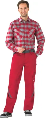 Immagine prodotto di Pantaloni da lavoro Highline rosso/ardesia/nero taglia 40