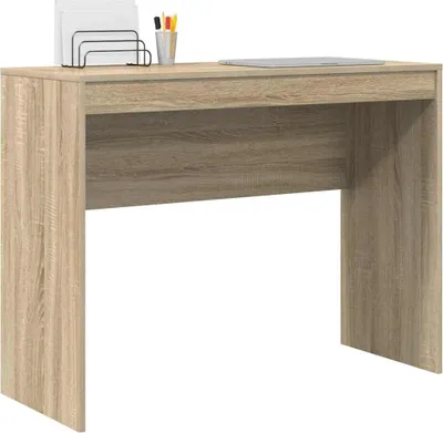 Produktbild von "2026 Aktion"Schreibtisch/Büro-Möbel - CLORIS - Computertisch moderner - Sonoma-Eiche 100 x 40 x 76 cm - NeuMöbel4182746
