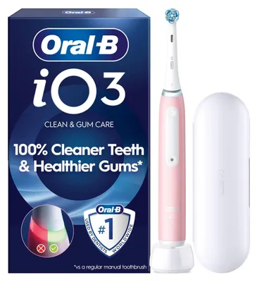 Produktbild von Oral-B Elektrische Zahnbürste iO 3, Ersatzbürste, Rosa