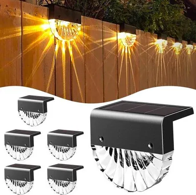 Image de Éclairage de jardin solaire, lampes LED blanc chaud, étanches