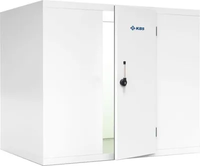 Produktbild von KBS Tiefkühlzelle 2740x1740x2380 mm Bodenunterbelüftungsplatten Stahlblech weiß
