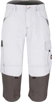 Produktbild von beb HANDWERK Herren Piratenhose INFLAME Polyestermix Weiß/Grau 58
