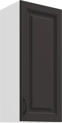 Produktbild von Hängeschrank 40 cm Stilo Grau Küchenzeile Küchenblock Küche Landhaus Höhe 90 cm