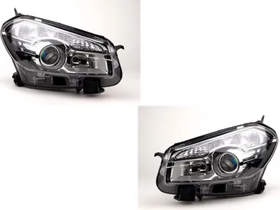 Zdjęcie produktu dla Johns, reflektory ksenonowe pasujące do Nissan Qashqai J10 10-D1S H7 Zestaw Lewy Prawy 26060BR60A 26060BR60B 26060BR62A 26010BR60A 26010BR60B 26010BR62A