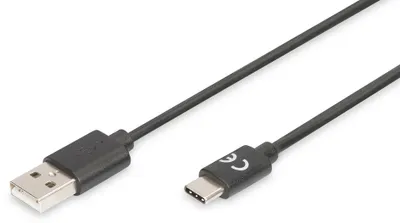 Obrázok produktu pre Pripojovací kábel DIGITUS USB typu C, typ C - A