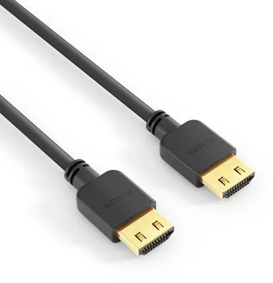 Produktbild von PureLink HDMI Kabel - PureInstall - Slim 0,30m - Schwarz