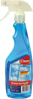 Produktbild von Glasreiniger Clean 500ml in Sprühflasche