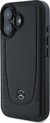 Produktbild von Etui Mercedes Leder Urban Na Iphone 16 Plus - Czarne