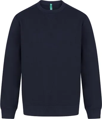 Produktbild von Henbury H840 | Uni Sustainable Sweatshirt - Farbe: Navy - Größe: M