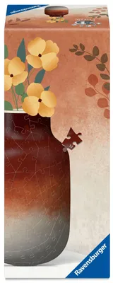 Produktbild von 3D Puzzle Vase Gradient Brick-Red