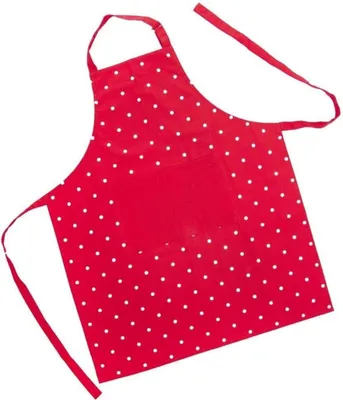 Produktbild von Orion | Küchenschürze - Rot - 71x6 Cm - Schürze Mit Tasche - Baumwolle - Universal
