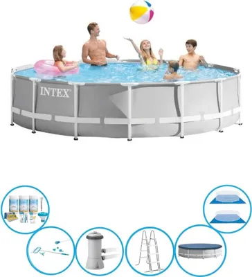 Obrázek produktu pro Rám bazénu Intex Prism - včetně příslušenství - 457x107 cm