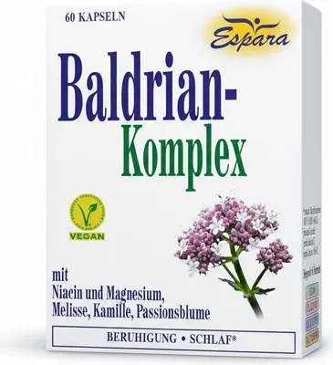 Immagine prodotto di Complesso di valeriana Capsule 60 Capsule