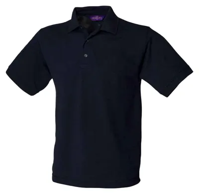 Immagine prodotto di Henbury - Polo da uomo "65/35 Classic", piqué LT5766 (L) (blu navy)