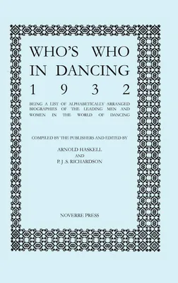 Produktbild von Who's Who in Dancing 1932