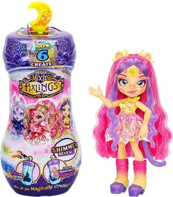 Produktbild von Magic Mixies Pixlings Shimmerverse Tiggz 30584 Figur Mehrfarbig  Mehrfarbig One Size