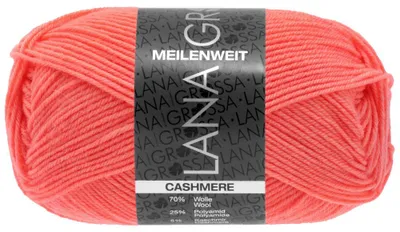 Produktbild von Lana Grossa - Meilenweit 4-fach 50g Cashmere 0057 lachs