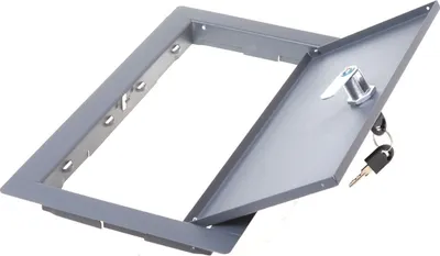 Immagine prodotto di Aqbau® Porta di ispezione Porta di ispezione e manutenzione in grafite con chiave 50x60cm